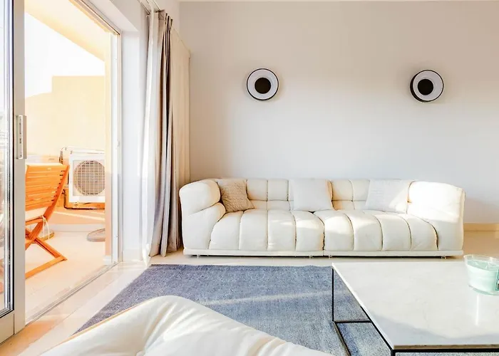 Sea-stretch Viewing Superking Flat By Bentobox Lägenhet Albufeira